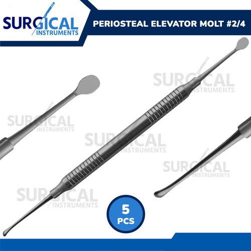 Pcs dental bone curette molt - 5,